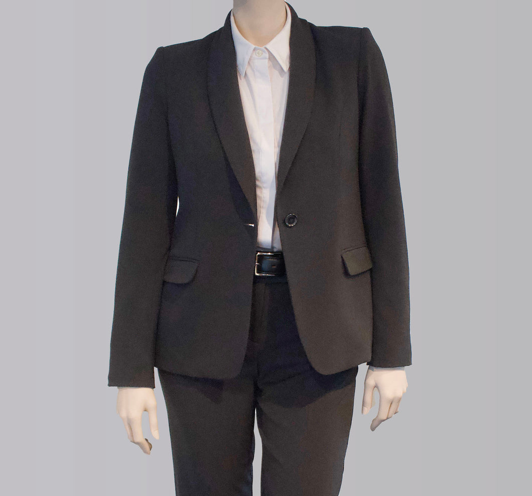 Jacket - Shawl Collar/Invisible Zippers